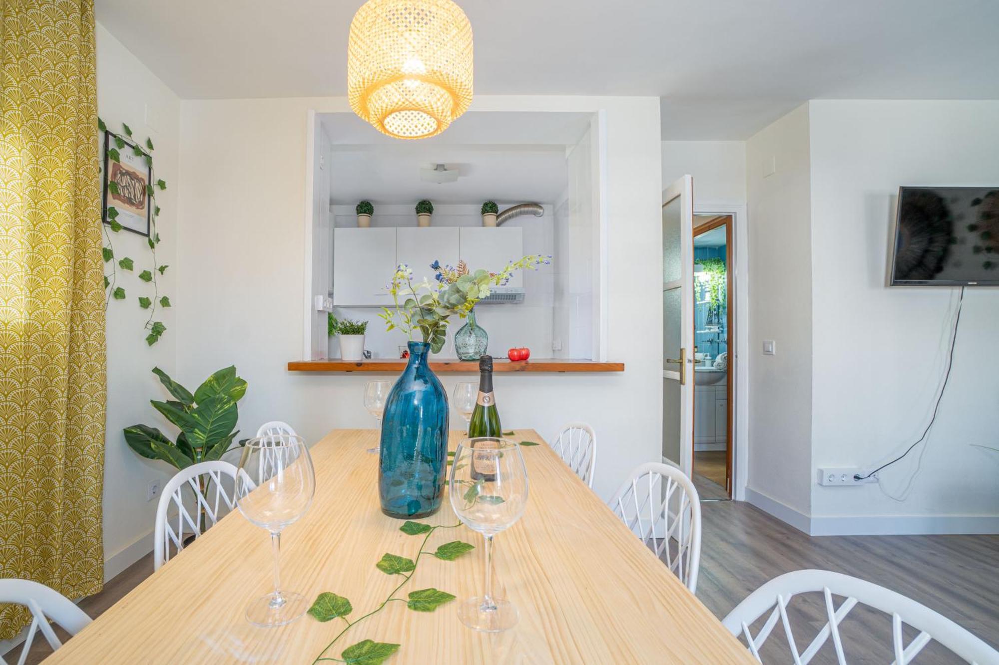 Est1-Spaciouss Appartment In The Beach, Bbq, Downtonwn, Parking, Fast Wifi Fibre Roses Eksteriør billede